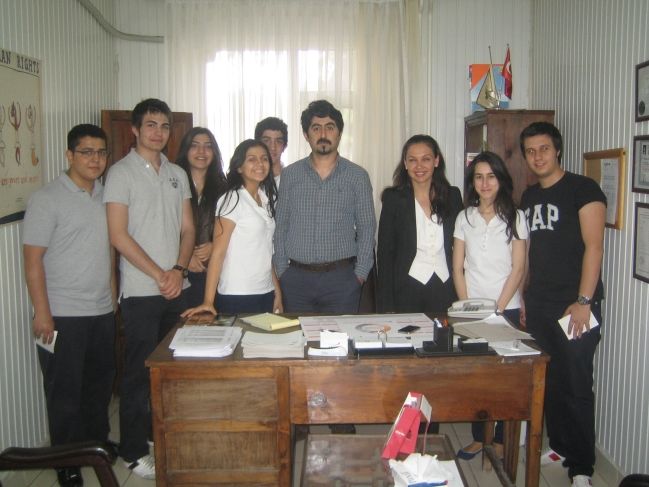 BUGÜN PSİKOLOJİ DERSİNİ  DIŞARIDA YAPTIK…