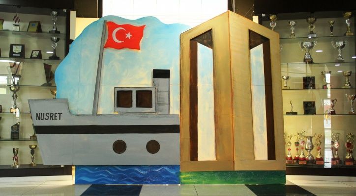 GÖRSEL SANATLAR BÖLÜMÜ “ÇANAKKALE SAVAŞININ 100. YILI” KONULU RESİM SERGİSİ