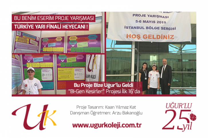 BU BENİM ESERİM PROJE YARIŞMASI TÜRKİYE YARI FİNALİ HEYECANI !