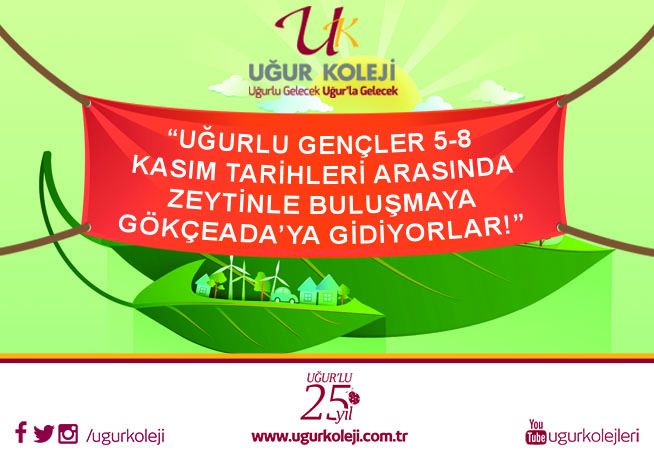 Uğur'lu Gençler Zeytinle Buluşmaya Gidiyorlar