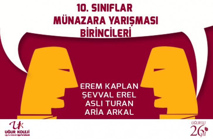 Münazara Yarışması Birincileri