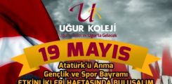 19 Mayıs Gençlik Haftasında Buluşalım