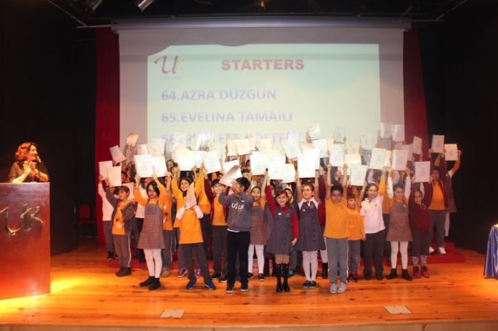 2016 Cambridge Üniversitesi ESOL Sınavları Sertifika Töreni