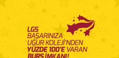 LGS Başarınıza Yüzde Yüze Varam Burs Fırsatı