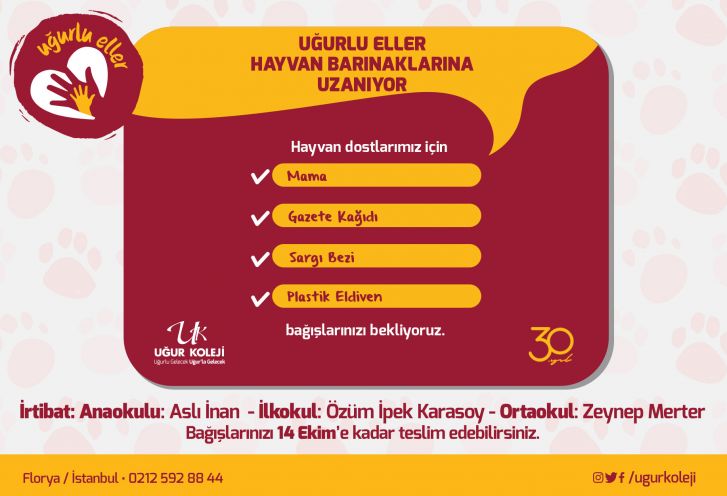 Uğurlu Eller Hayvan Barınaklarına Uzanıyor