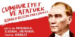 Cumhuriyet ve Atatürk Konulu Resim Yarışması