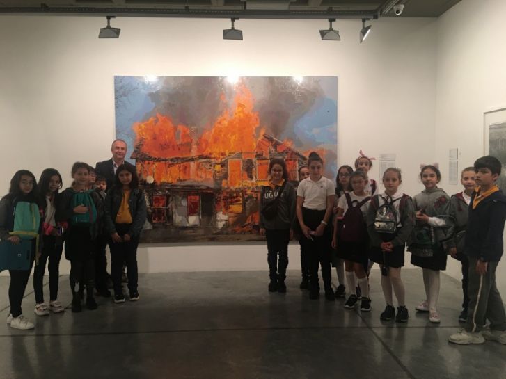 Sanat ve Tasarım Kulübü Öğrencileri İstanbul Modern Sanatlar Müzesini Ziyaret Etti