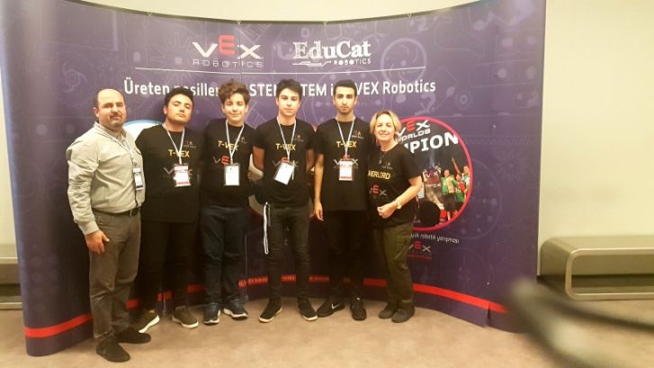 Robotik Kulübü Takımımız T-Vex’ten Türkiye Şampiyonasında Büyük Başarı…