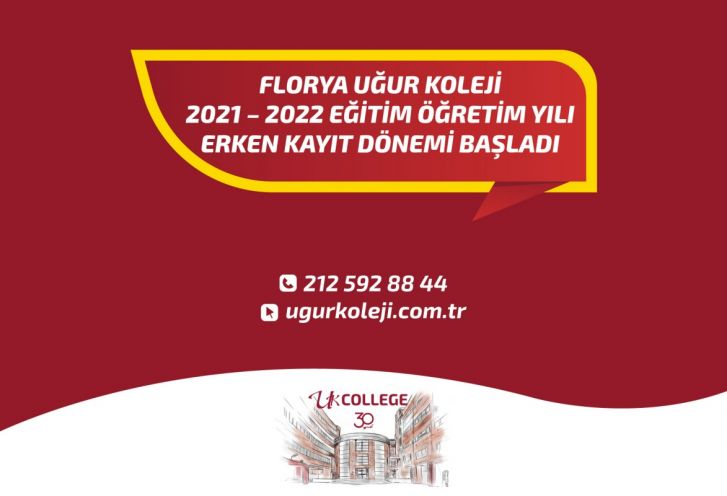 2021 - 2022 Eğitim Öğretim Yılı Erken Kayıt Dönemi ve Okula Kabul Görüşmeleri Başladı