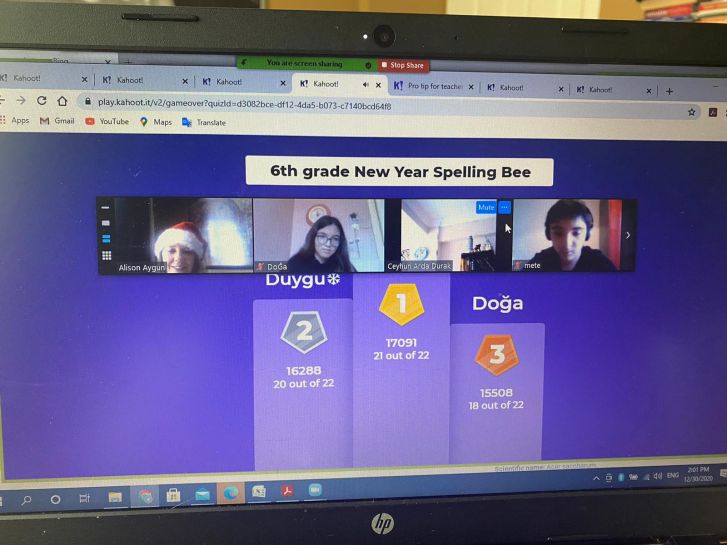Spelling Bee Oyunuyla Çok Eğlendik