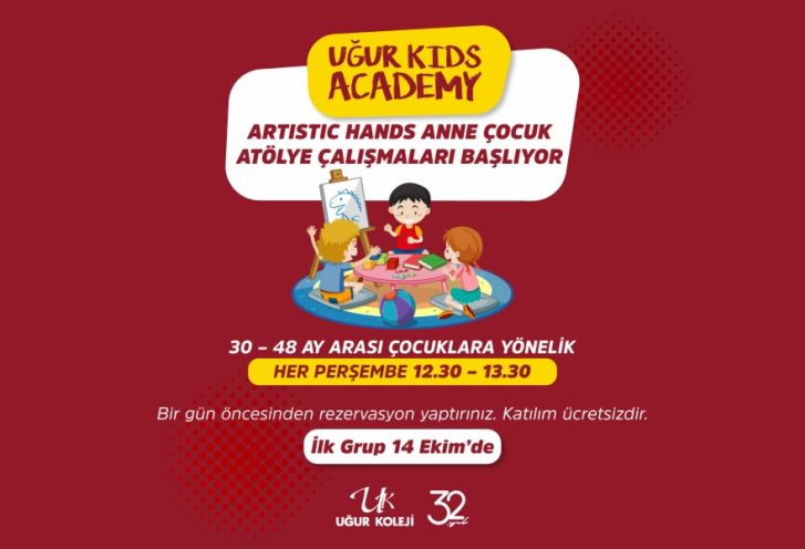 Artistic Hands Anne Baba Okulu Atölye Çalışmaları Başlıyor