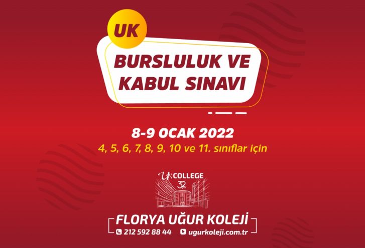 Uğur Koleji Bursluluk ve Kabul Sınavı