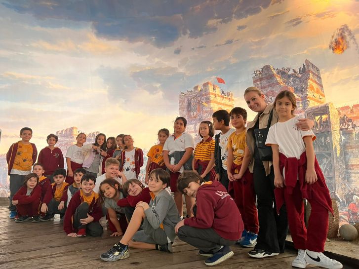 Öğrencilerimiz Panorama 1453 Müzesini Gezdi